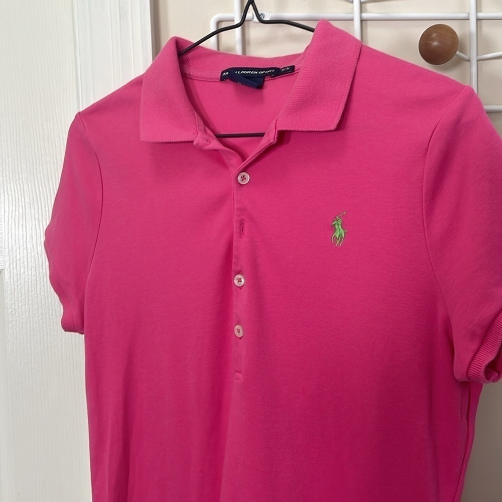 Ralph Lauren - Tennis Polo Dress - Pink - M - Picture 3 of 10